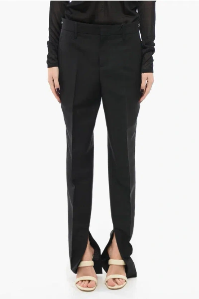 Gucci Pleated Tailored Pants In Black