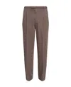 Gucci Wool Tailored Trousers In Brown