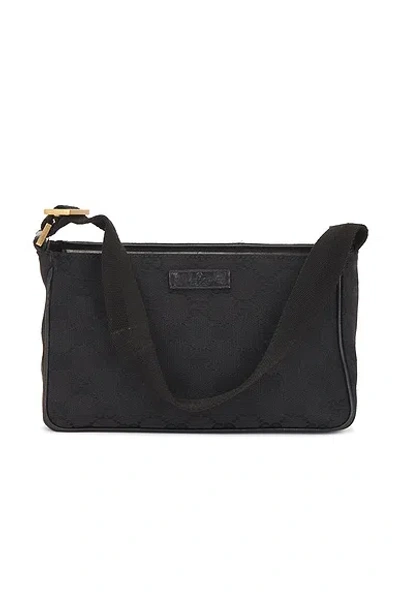 Pre-owned Gucci Pochette Shoulder Bag In Black
