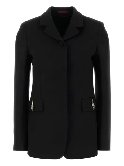 Gucci Silk-wool Cady Blazer In Black