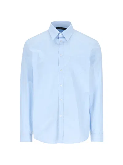 Gucci Pocket Shirt In Blue