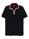 Gucci Pocket-trimmed Tipped Polo Shirt In Black