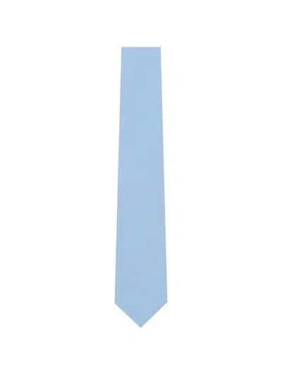 Gucci Pointed-tie Tie In Blue