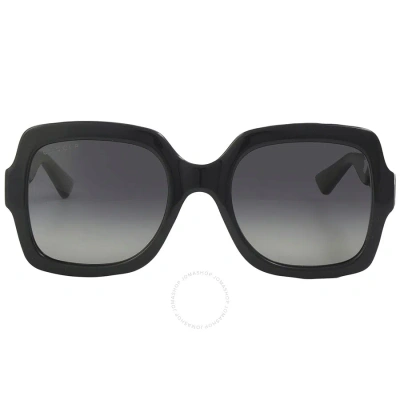 GUCCI GUCCI POLARIZED GREY SQUARE LADIES SUNGLASSES GG1337S 002 54