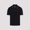 Gucci Mens Ink Green Red Brand-trim Regular-fit Wool Sweatshirt