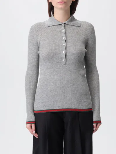 Gucci Polo  Damen Farbe Grau In Gray