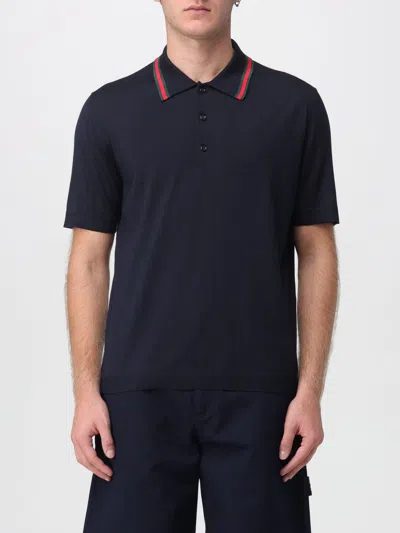 Gucci Polo  Herren Farbe Tinte In Blue