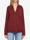 Gucci Polo In Lana In Red