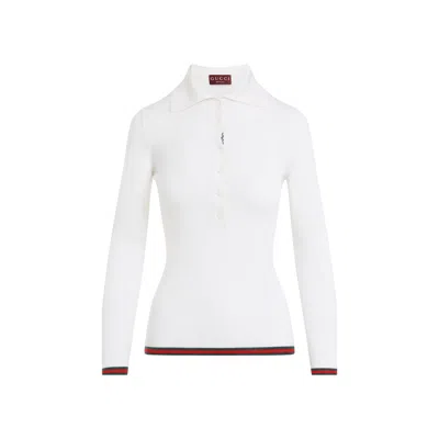 GUCCI GUCCI POLO KNIT WEB