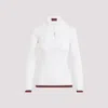 Gucci Cashmere And Silk Polo T-shirt In White