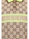 Gucci Logo Tech & Mesh Polo Shirt