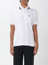 Gucci White Cotton Polo Shirt In White