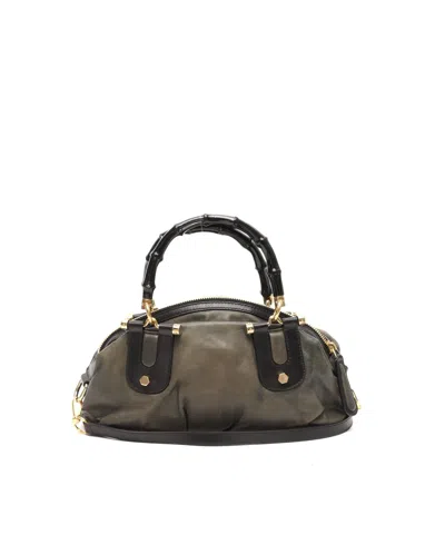 Gucci Pop Bamboo Bag In Brown