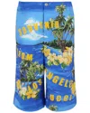 Gucci Printed Poplin Bermuda Shorts