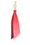 Gucci Portachiavi In Tessuto Stampato  Donna In Pink