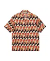 Gucci Patterned Silk Porter Bowling Shirt In Multicolor