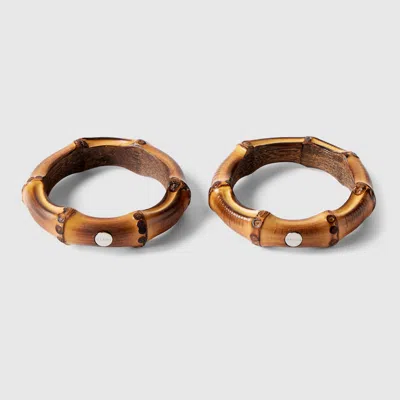 Gucci Porte-serviettes En Bamboo In Brown