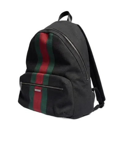 Gucci Positano Large Backpack In Black