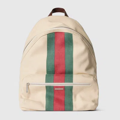 Gucci Positano Large Backpack In White