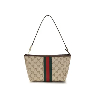 Gucci Pouch Shoulder Bag  Beige