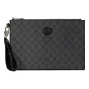 Gucci Pouch With Interlocking G 'black'