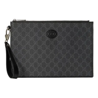 Gucci Pouch With Interlocking G 'black'