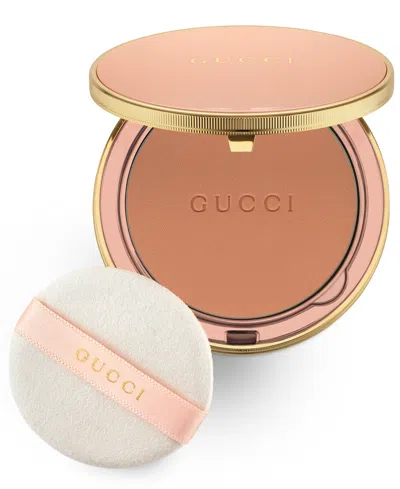 Gucci Poudre De Beaute Mat Naturel Matte Face Setting Powder In 9 - Deep Bronze Olive Undertones
