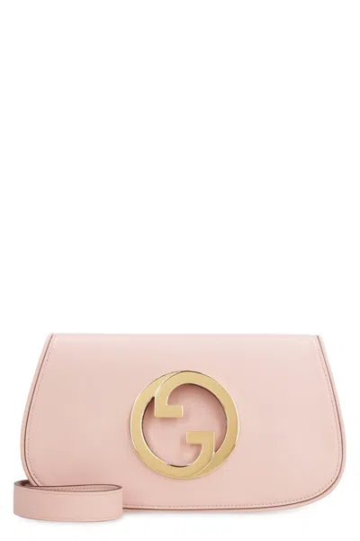 Gucci Sophisticated Black Shoulder Bag For Women In Pink