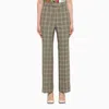 GUCCI PRINCE OF WALES CHECK TROUSERS