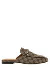 Gucci Women Princetown Supreme Gg Fabric Mule