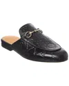 Gucci Womens Black Princetown Leather Mules Eur 38/5 Uk