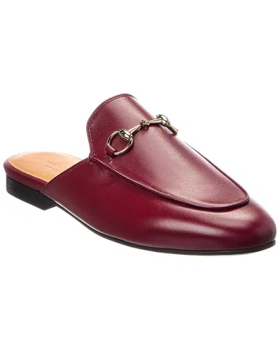 Gucci Princetown Leather Slipper In Multi