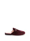 Gucci `princetown` Loafers With `horsebit` In Burgundy