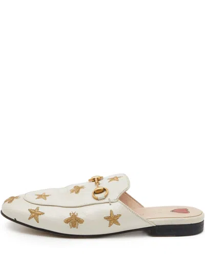 Pre-owned Gucci Princetown Mules