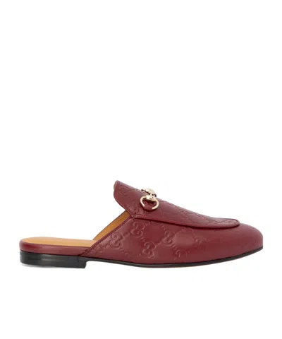 Gucci Princetown In Red
