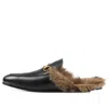 Gucci Princetown Series Wool Slipper Black