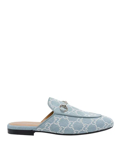 Gucci Princetown Slippers In Multi