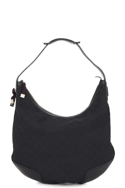 Pre-owned Gucci Princy Hobo Bag In Black