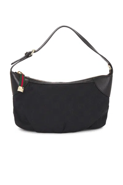 Pre-owned Gucci Princy Pochette Shoulder Bag In Black