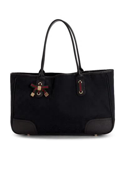 Pre-owned Gucci Princy Tote Bag In Black
