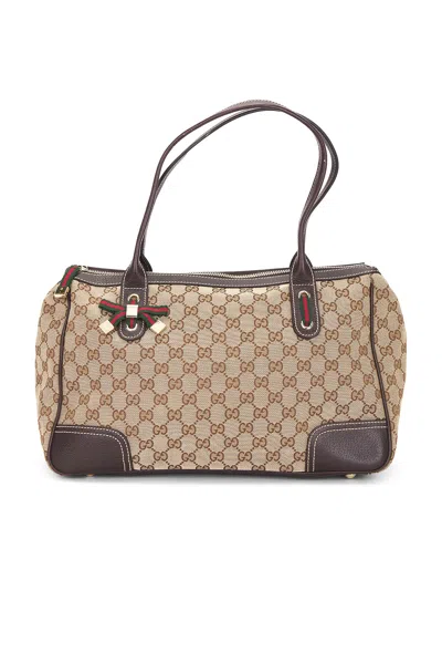 Pre-owned Gucci Princy Tote Bag In Sand