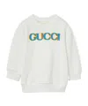 Gucci Print Sweater In White