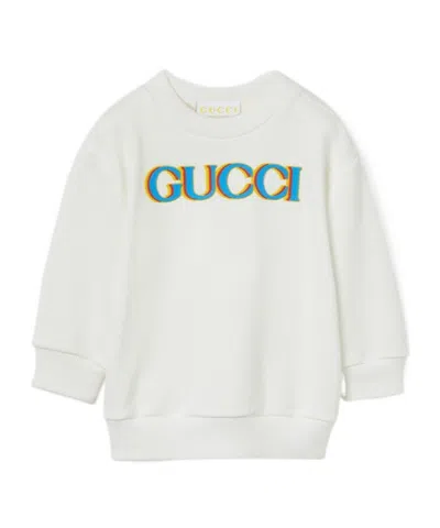 Gucci Print Sweater In White