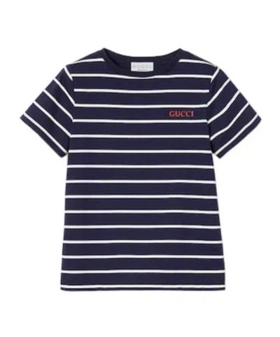 Gucci Print T-shirt In Black