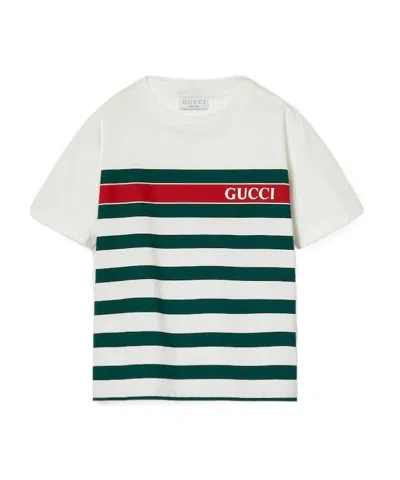 Gucci Print T-shirt In White