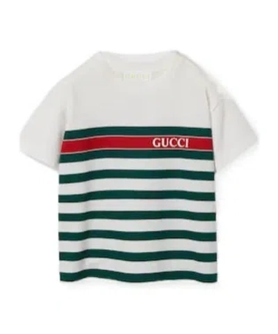 Gucci Print T-shirt In White