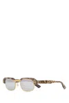 Gucci Women Printed Acetate And Metal Sunglasses In Neutral