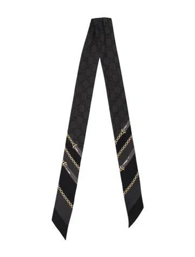 Pre-owned Gucci Printed Bandeau In Multi