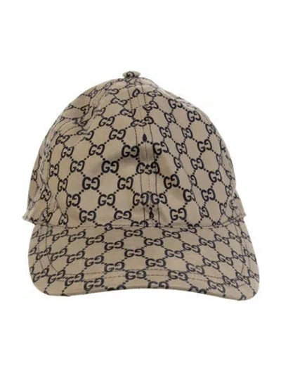 Pre-owned Gucci Printed Baseball Cap In Neutral