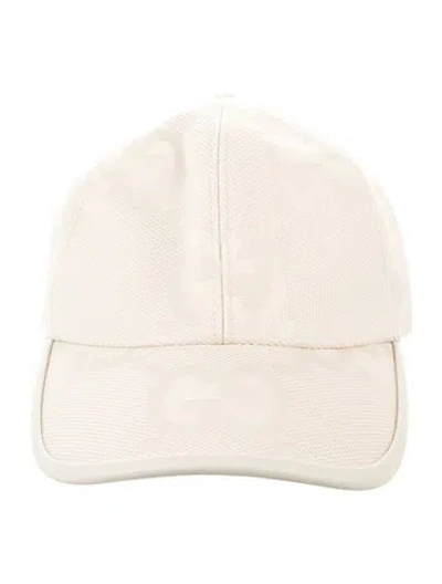 Pre-owned Gucci Printed Baseball Cap In Neutral